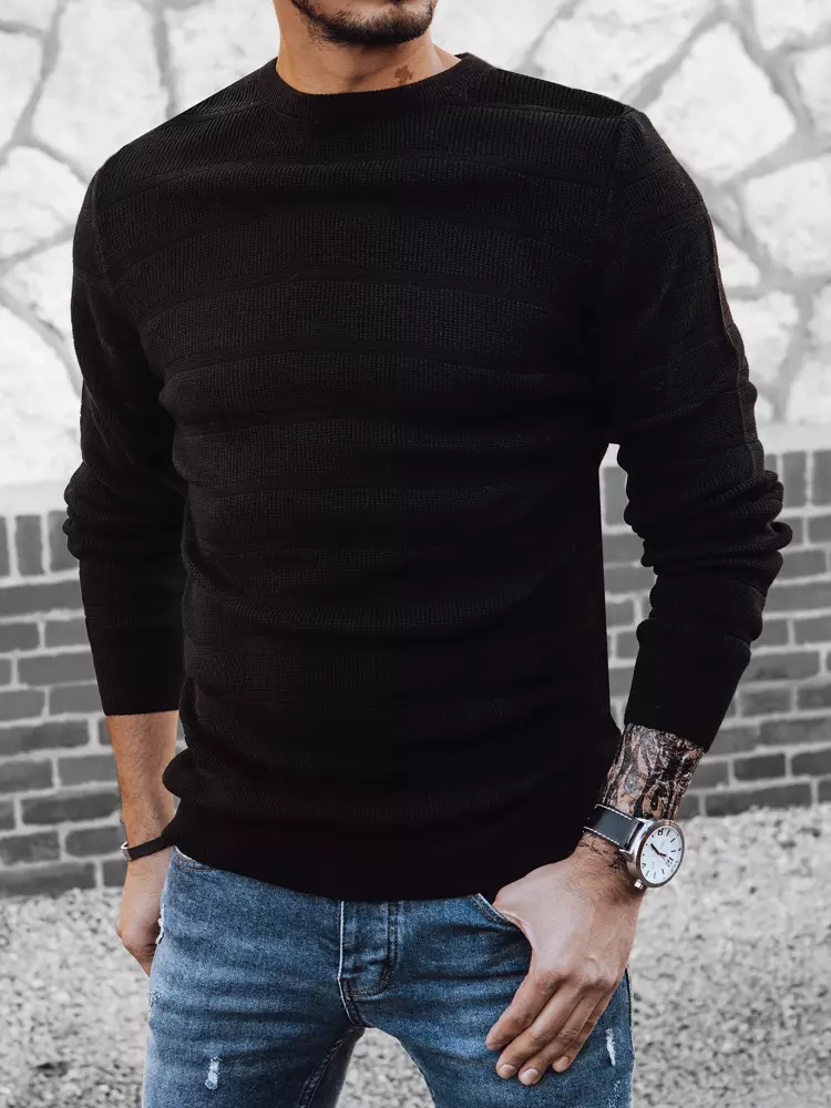 Мъжки пуловер. DStreet Black
