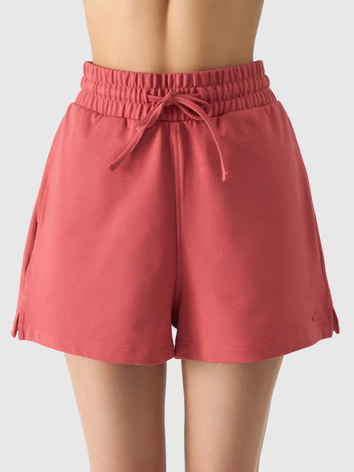 Women's 4F Tracksuit Shorts - Coral