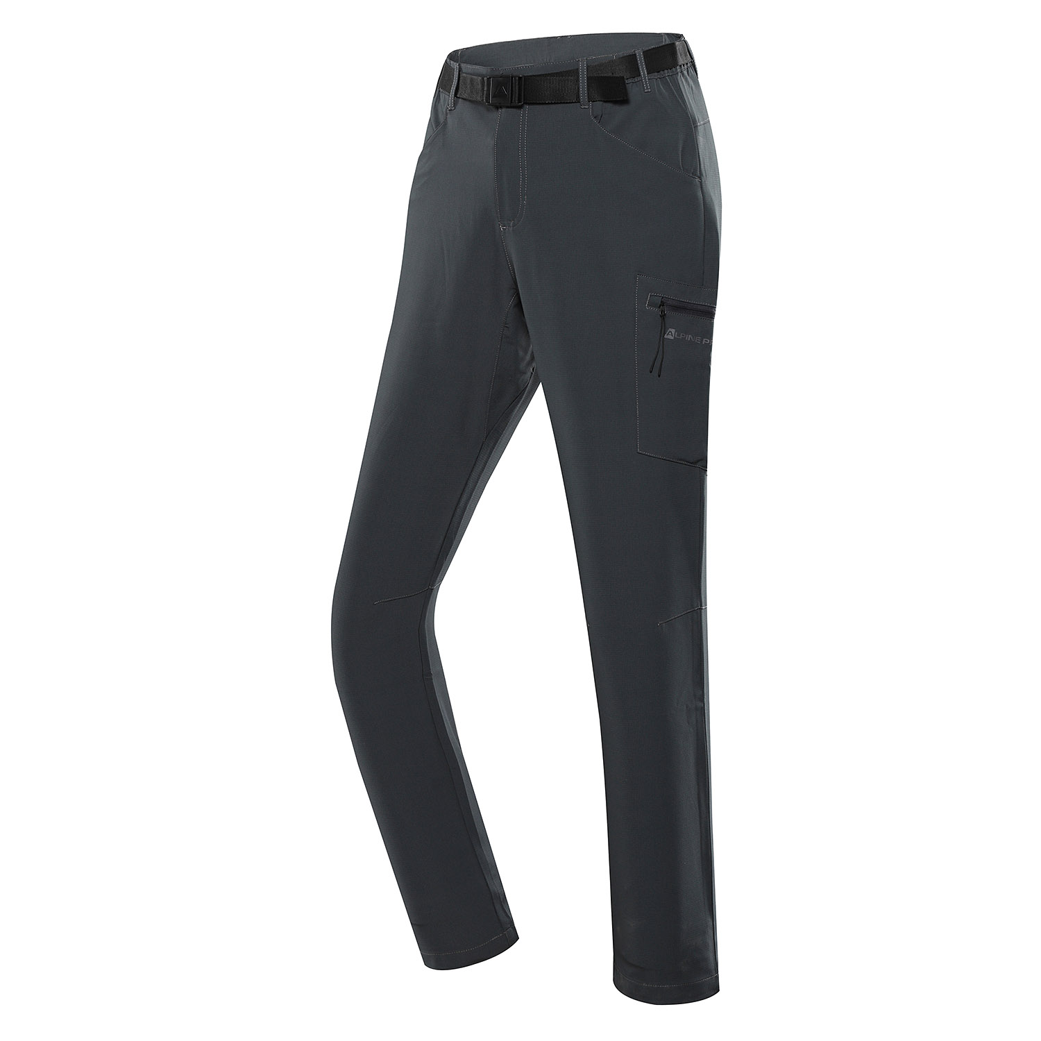 Men's Softshell Pants ALPINE PRO CORB Dk.true Gray