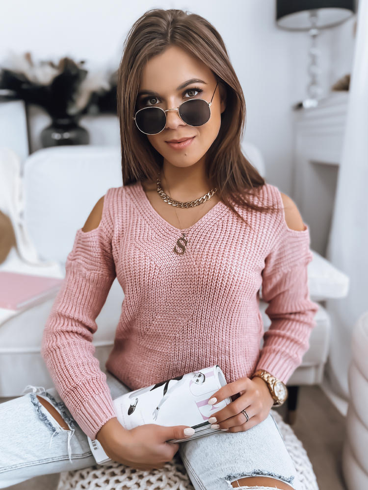 Women's sweater TURI pink Dstreet