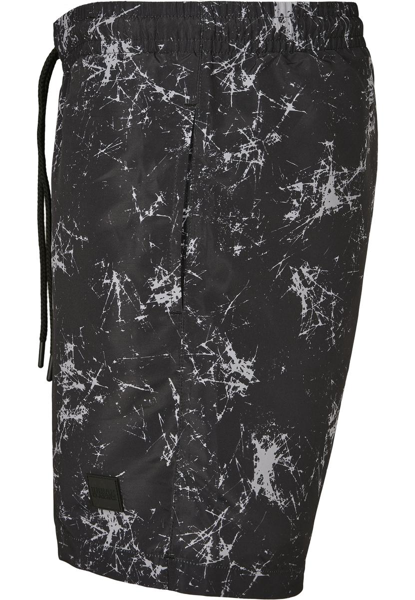 PatternSwim Pantaloni scurți Scratch Aop