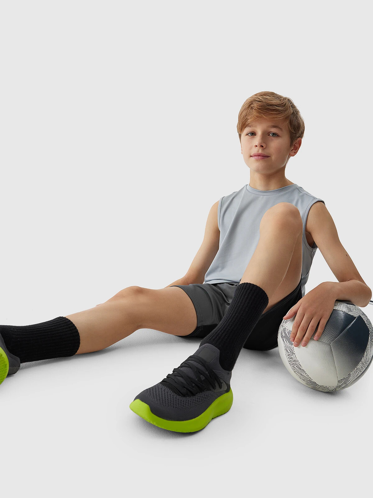 4F Boys&#039; Sports Quick-Drying Shorts - Black