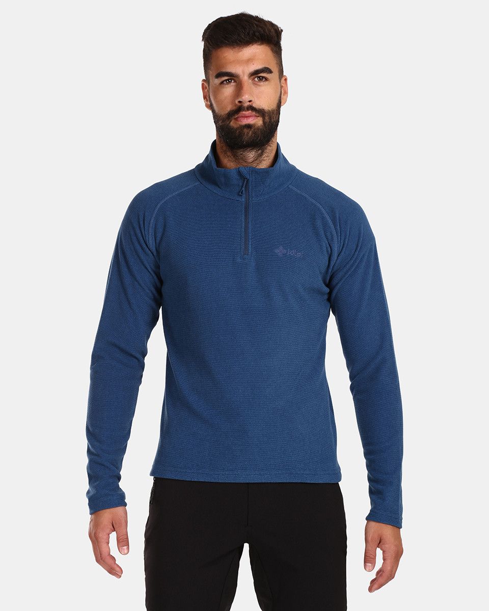 Men's Fleece Sweatshirt Kilpi ALMERI-M Dark Blue