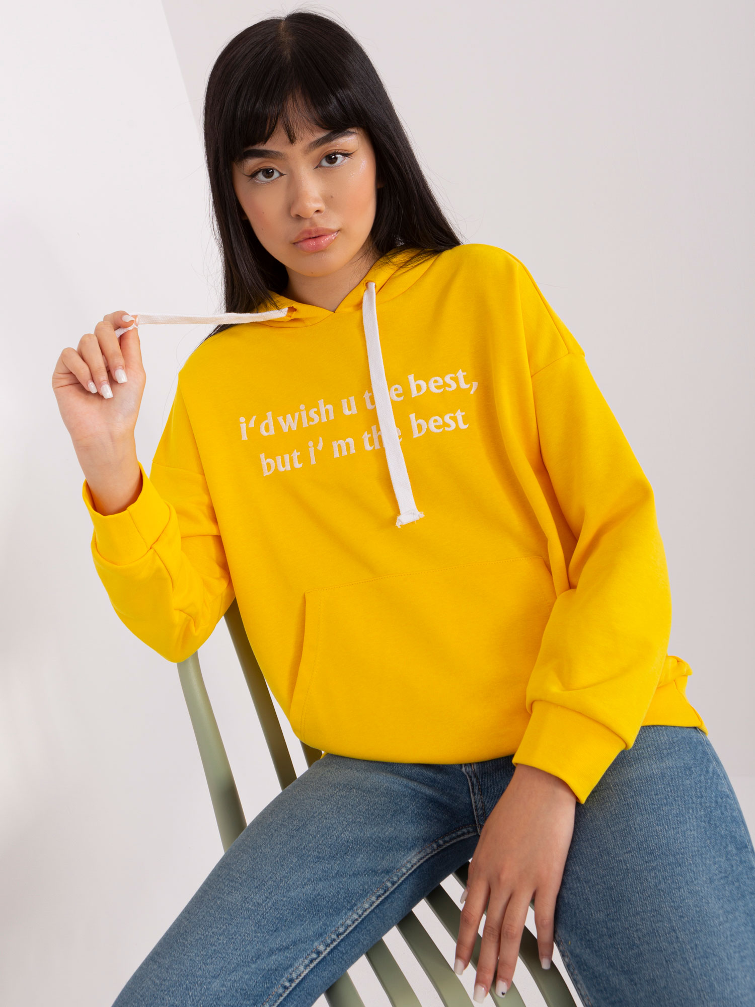 Sweatshirt-EM-BL-HS-21-563.90P-dark Yellow