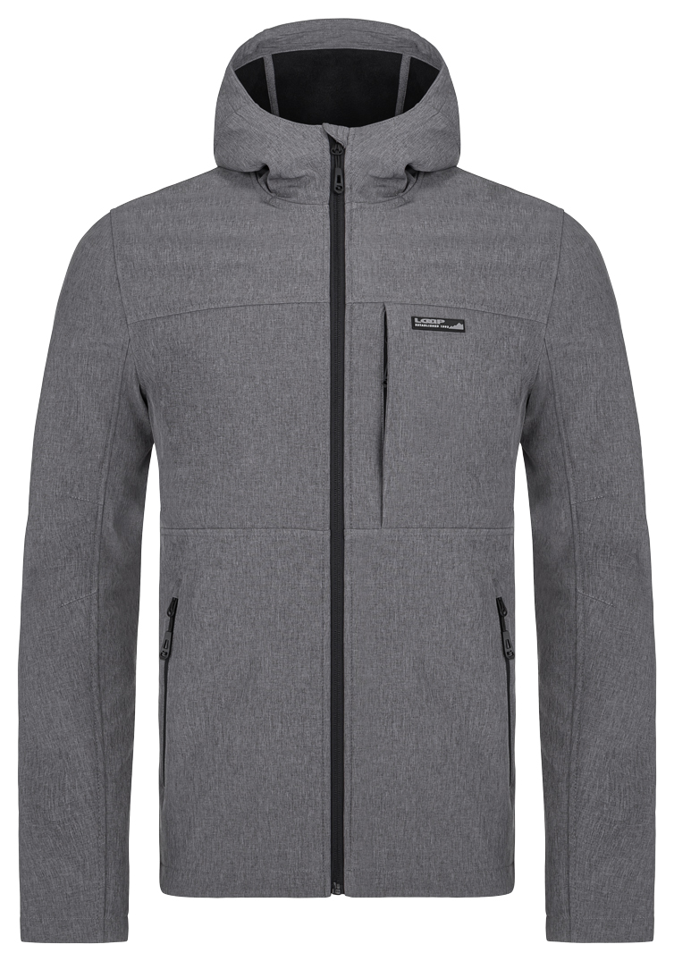 Kurtka Męska Softshell LOAP LUSKAN Grey