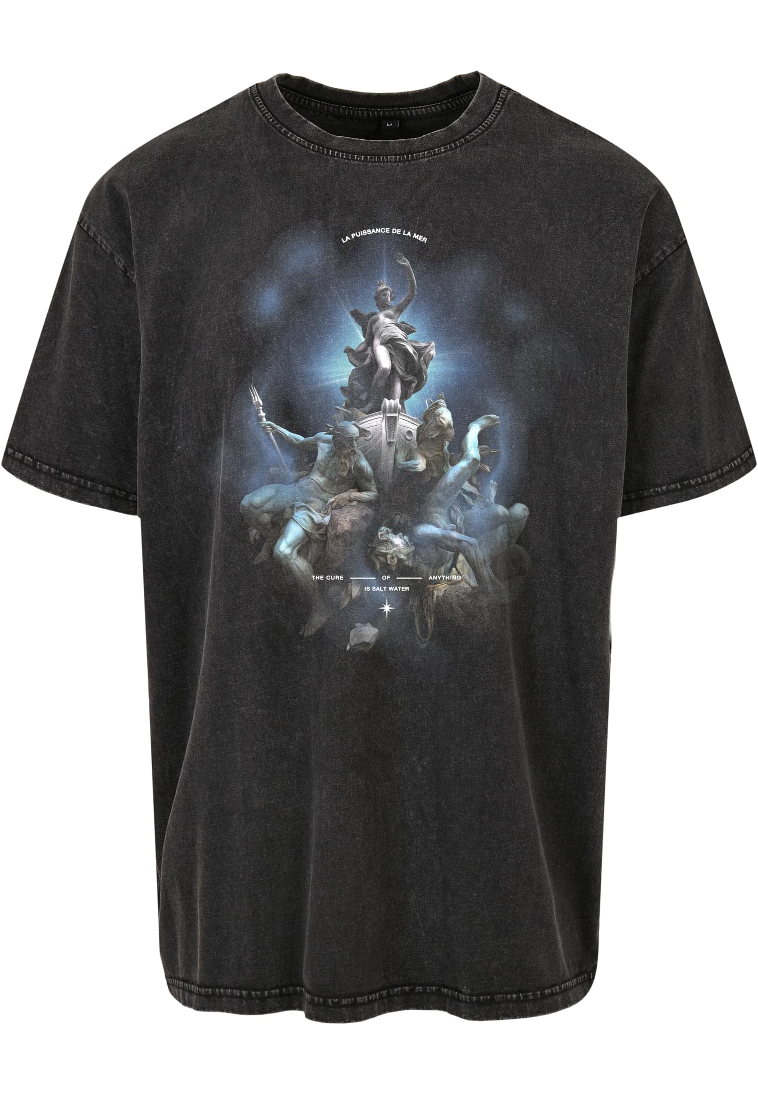 La Puissance De Lar Mer Oversize T-Shirt Acid Black