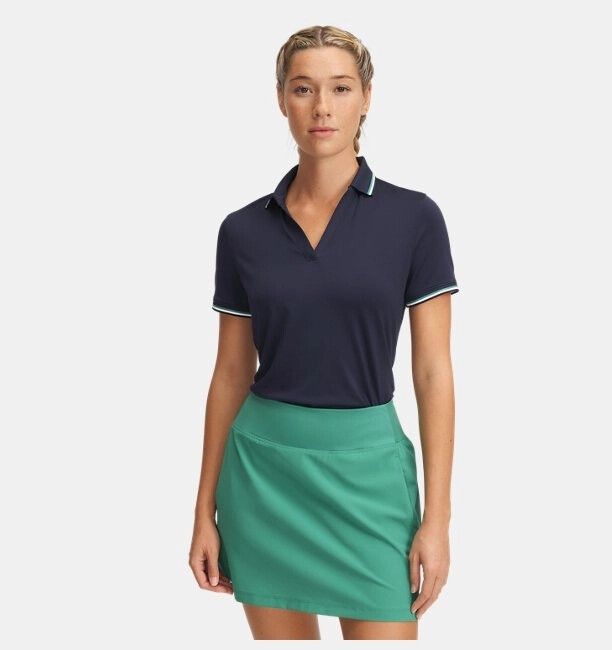 Womens polo shirt Under Armour Drive SS Rib Polo