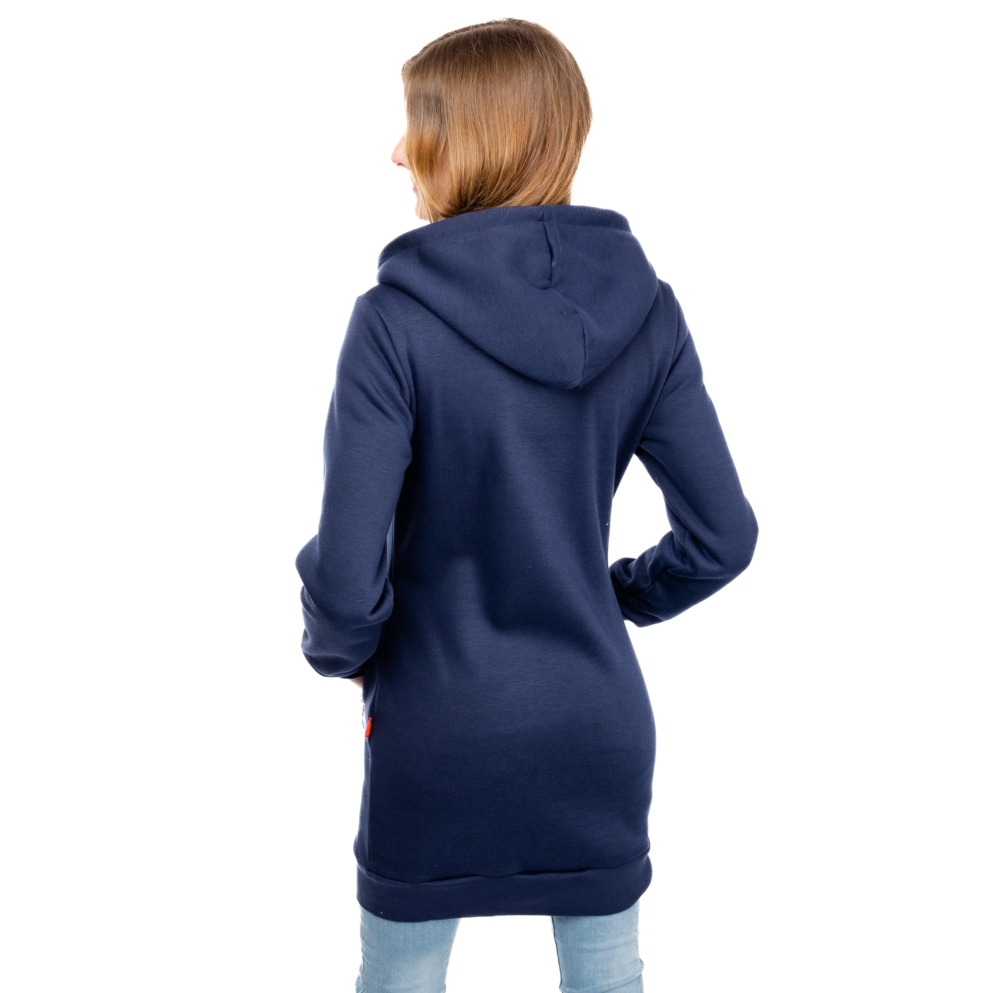 Women&#039;s Extended Sweatshirt GLANO - blue
