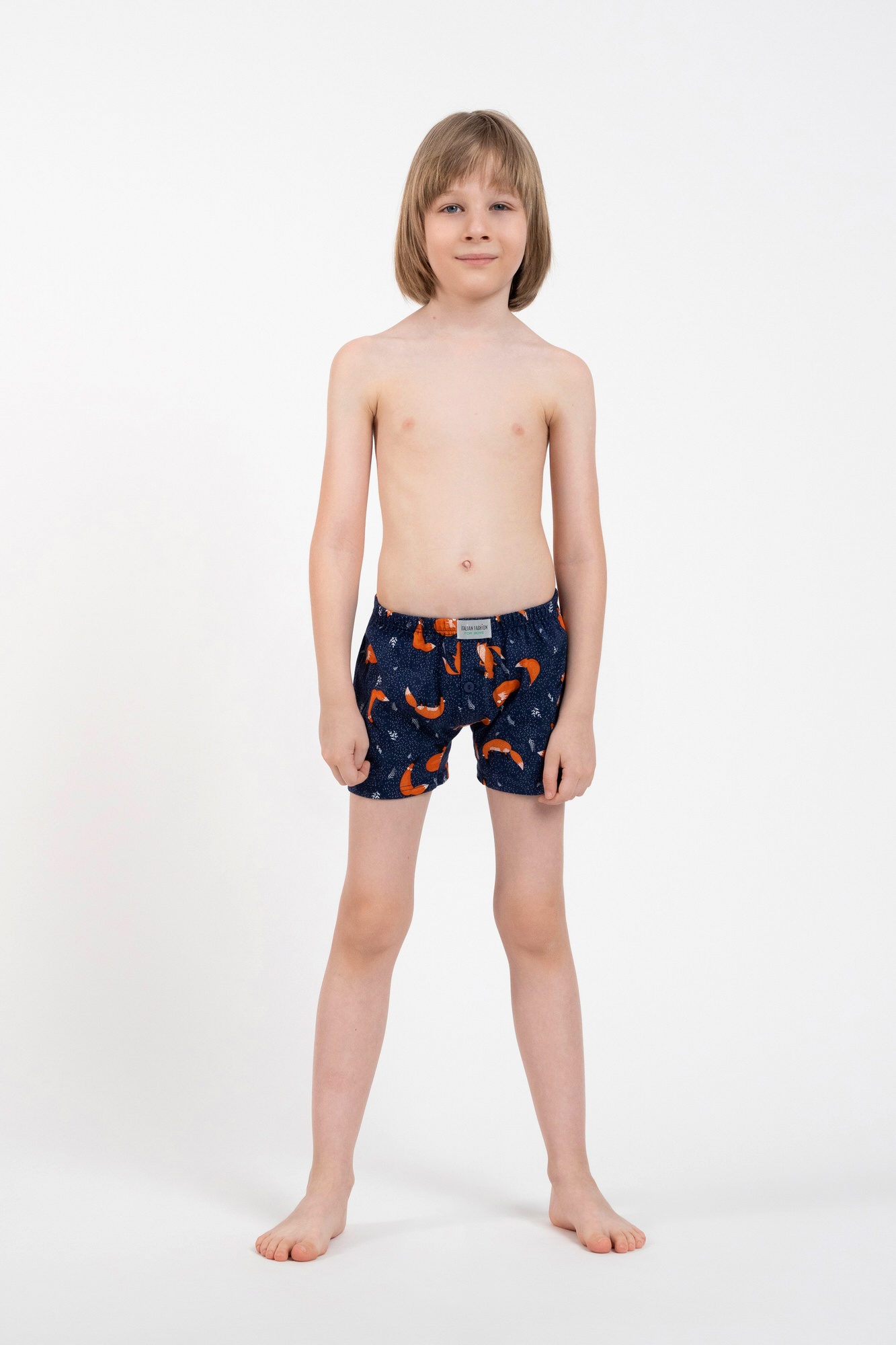 Boys' boxer shorts Witalis - print