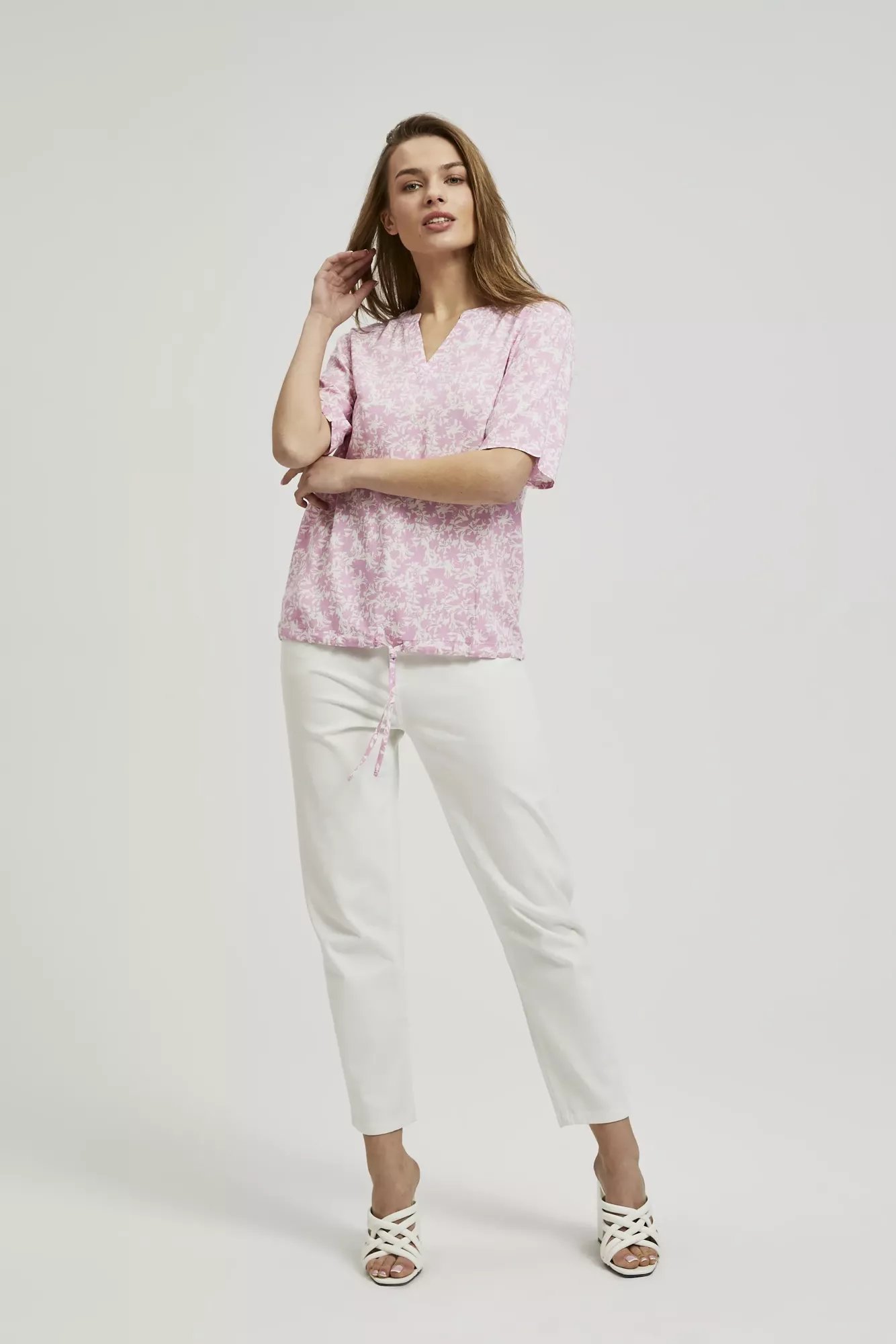 Women's shirt MOODO - dark pink