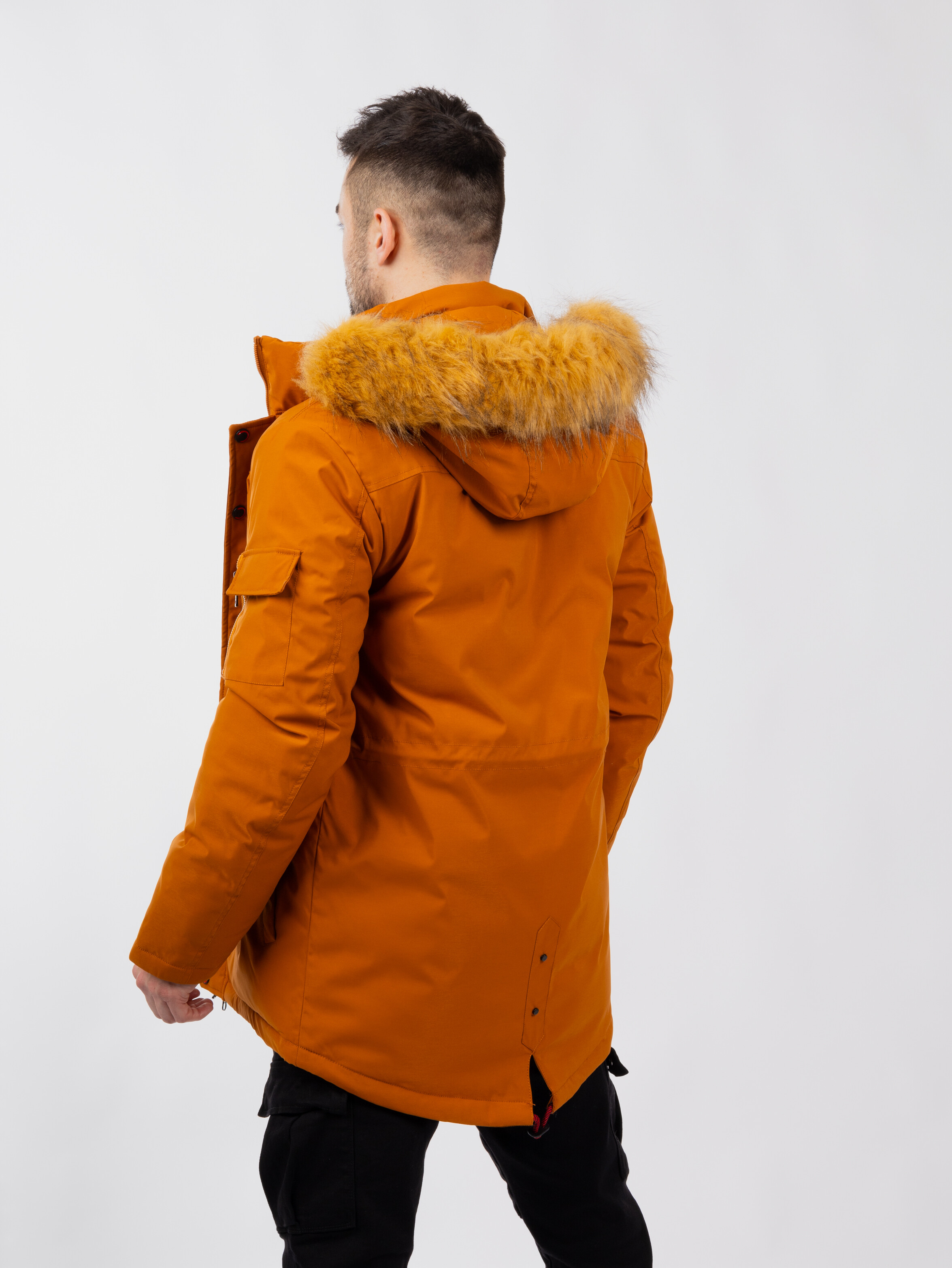 Geaca barbati, Glano