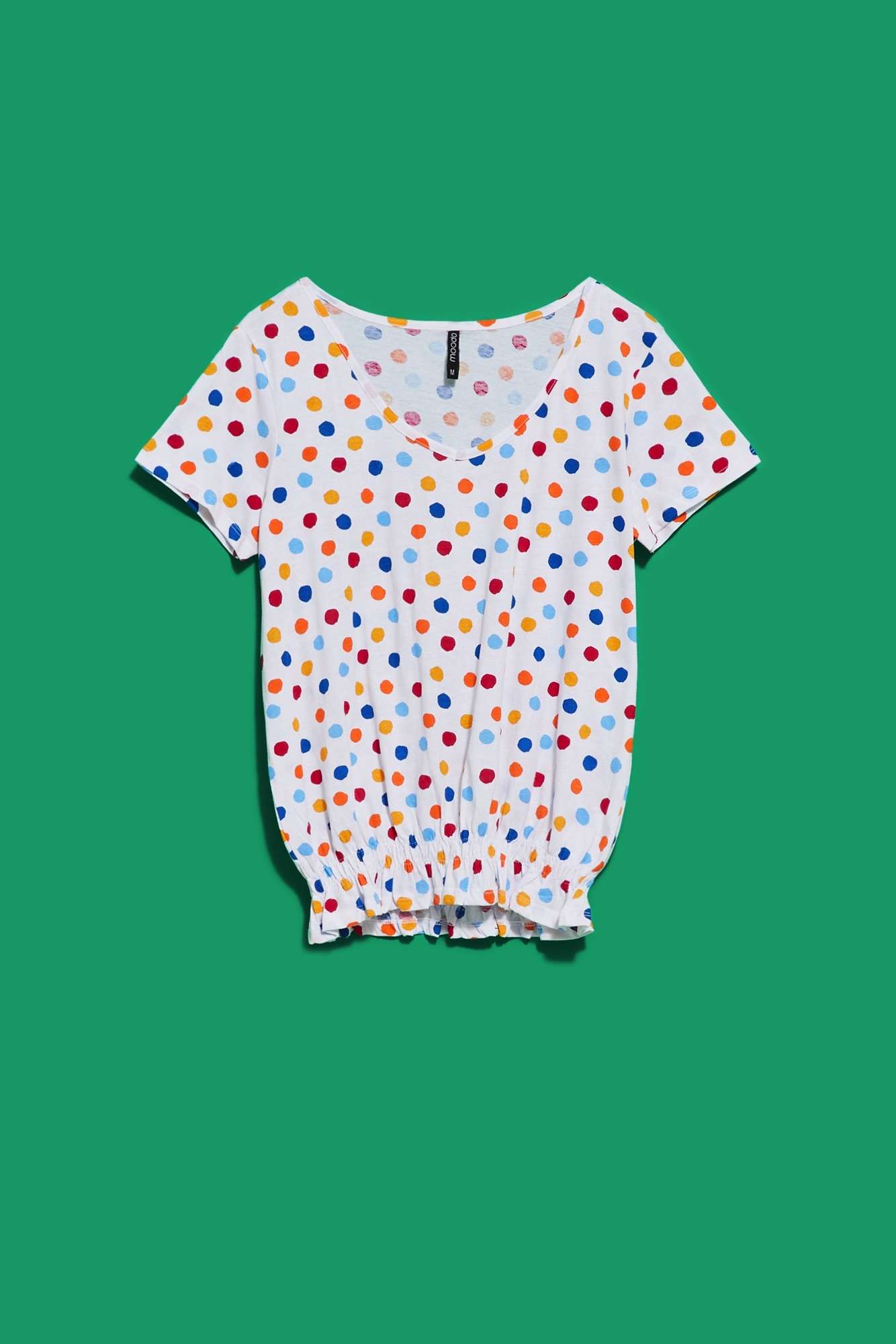 WOMEN'S T-SHIRT L-TS-4053 WHITE