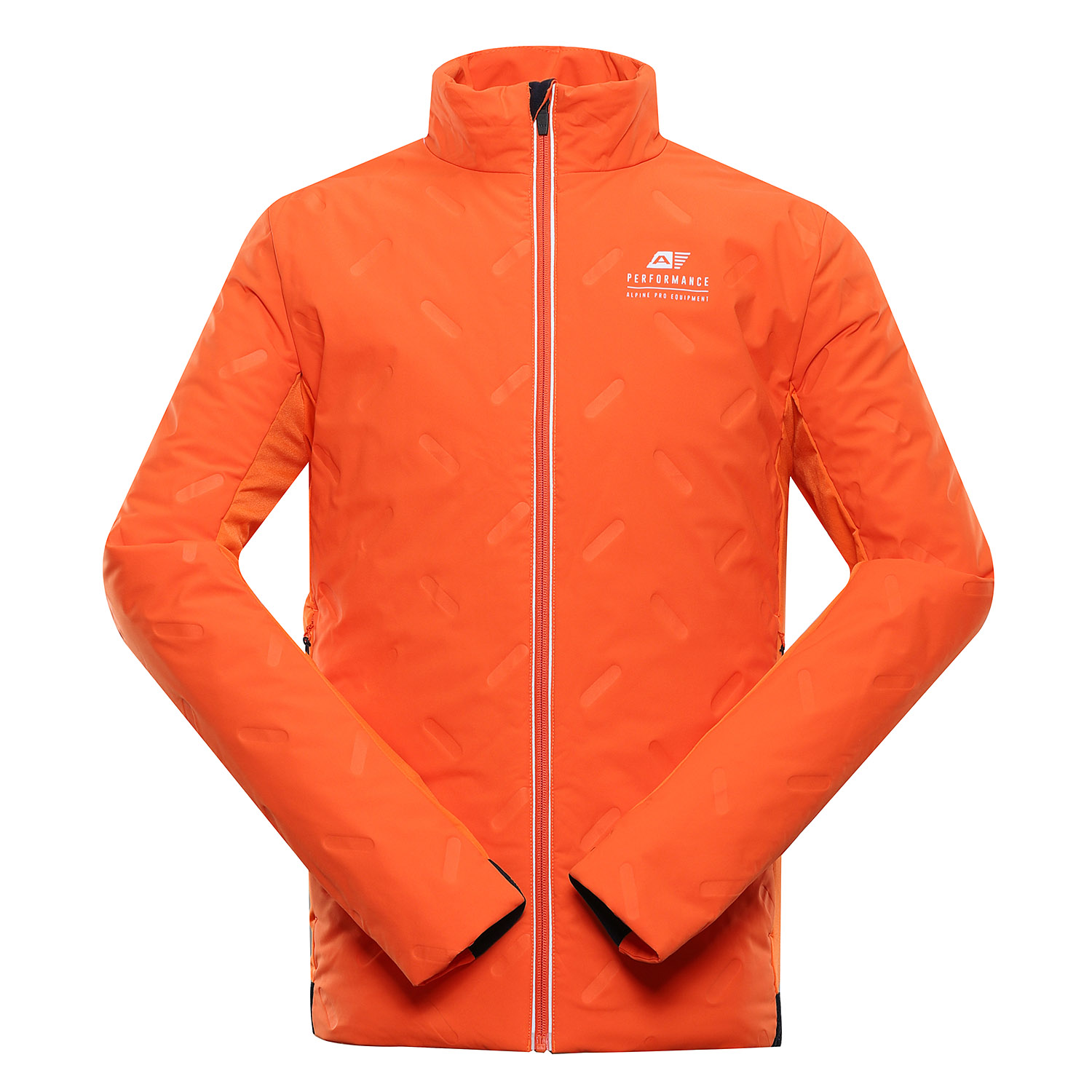 Men's Jacket With Dwr ALPINE PRO BARIT Spicy Orange