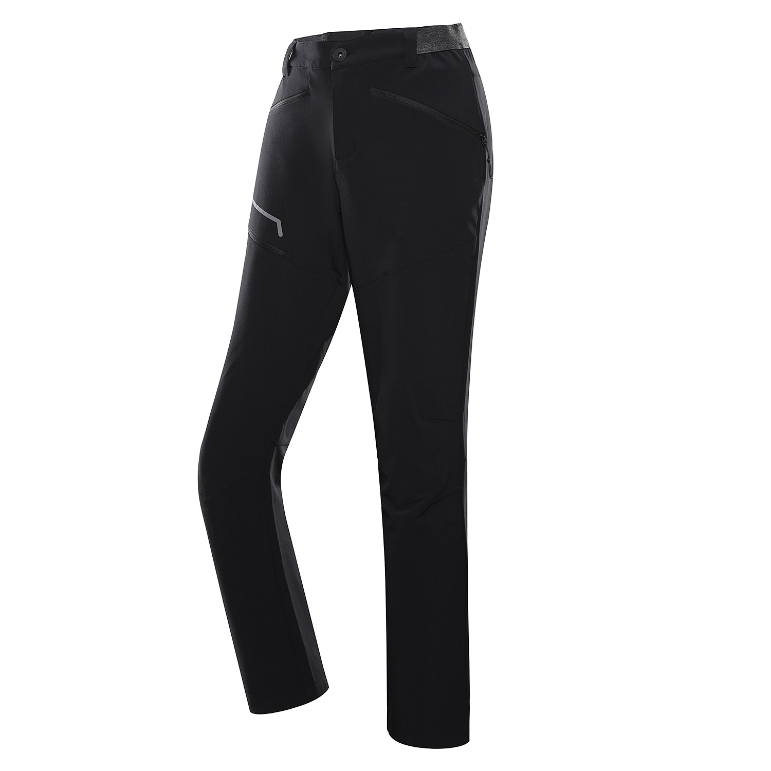 Men's Quick-drying Trousers ALPINE PRO RAMEL Black