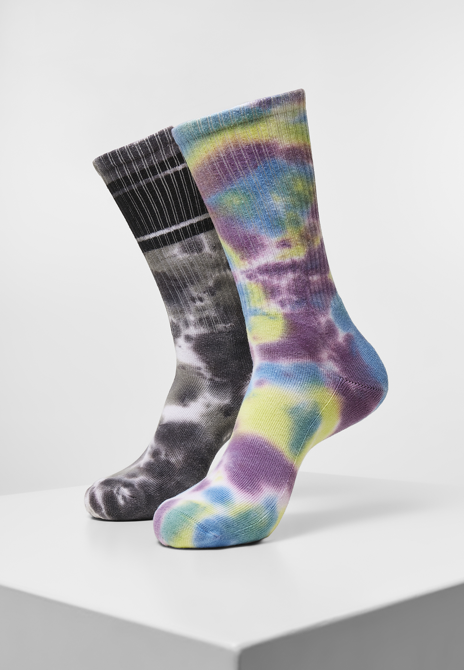 Dye Socks 2-Pack Multicolor Tie