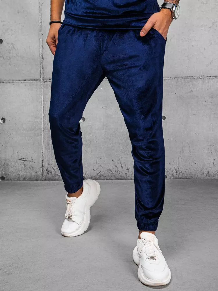 Blue Men's Dstreet Trousers