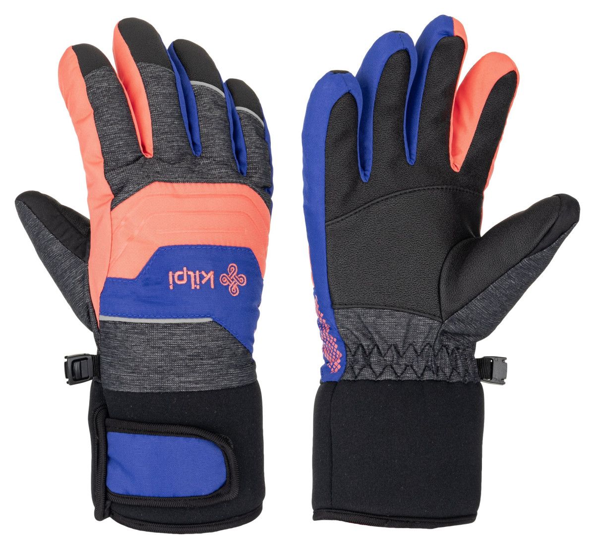 Kilpi SKIMI-J CORAL children's ski gloves