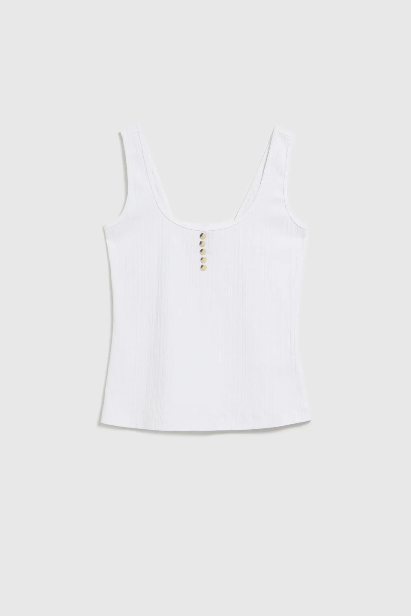 Marisse Women's Blouse L-Ts-4389 White