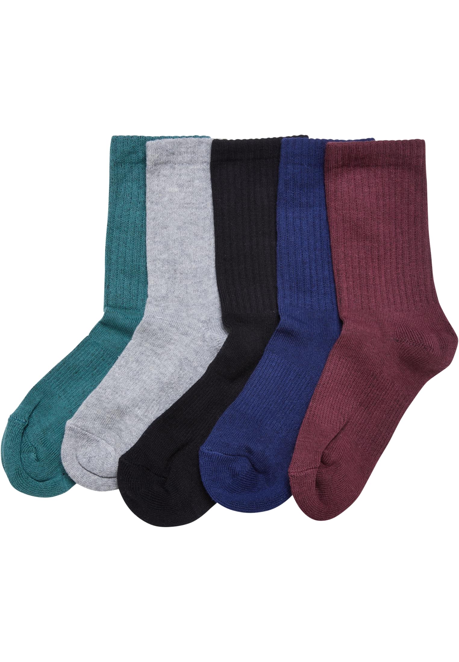 Levně Sportovní dětské ponožky 5-balení zimní barvy