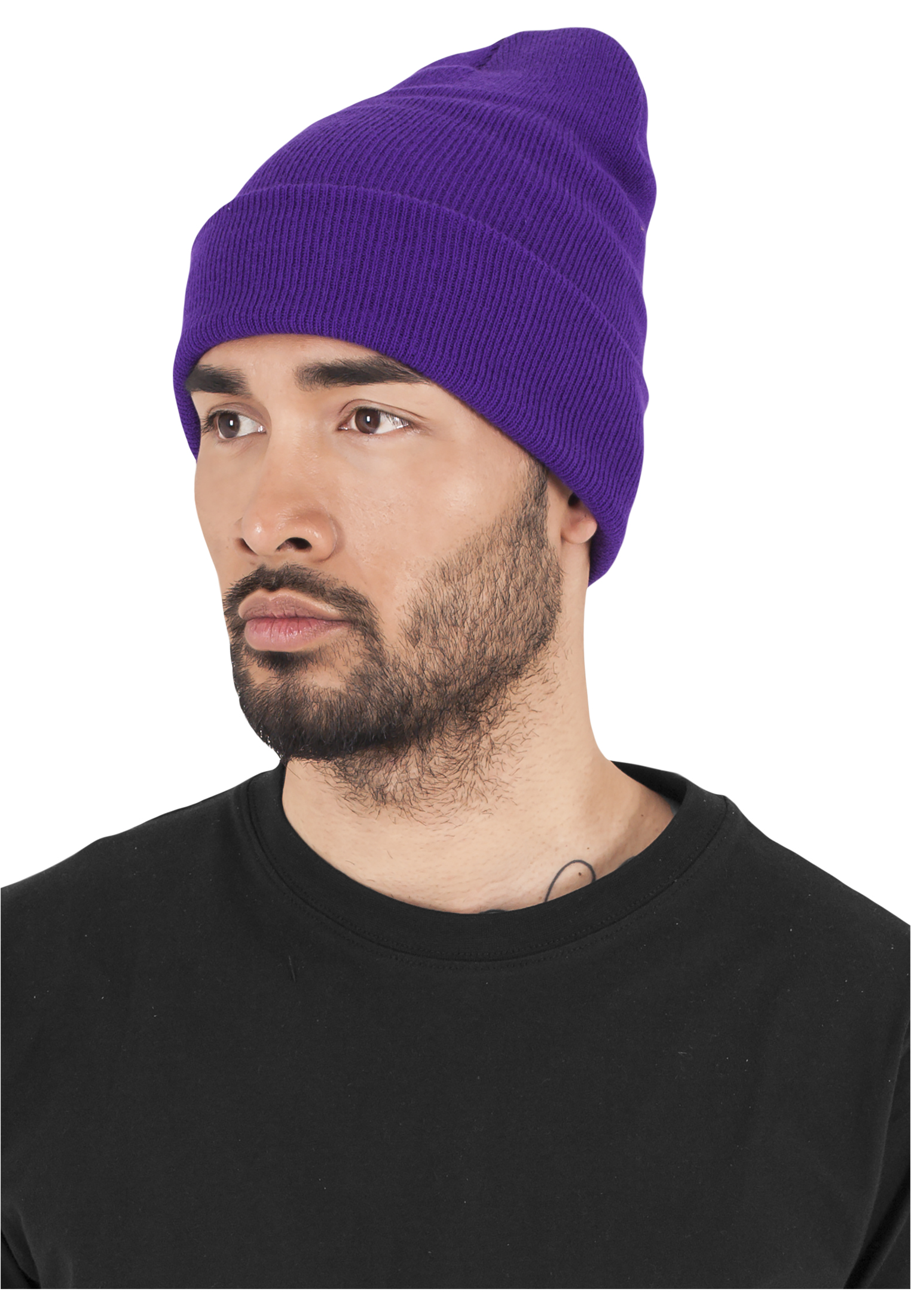 Long Heavyweight Cap Purple