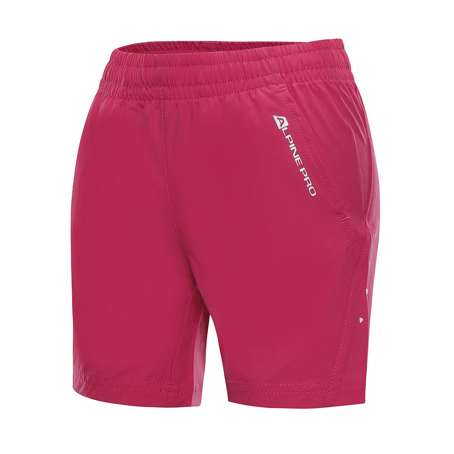 Kids Quick-drying Shorts ALPINE PRO HINATO 4 Magenta