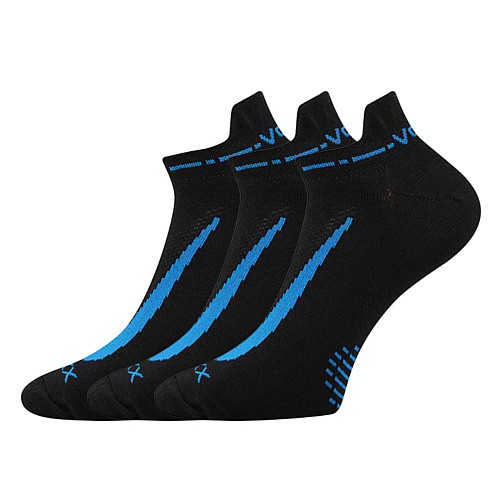 Levně 3PACK ponožky VoXX černé