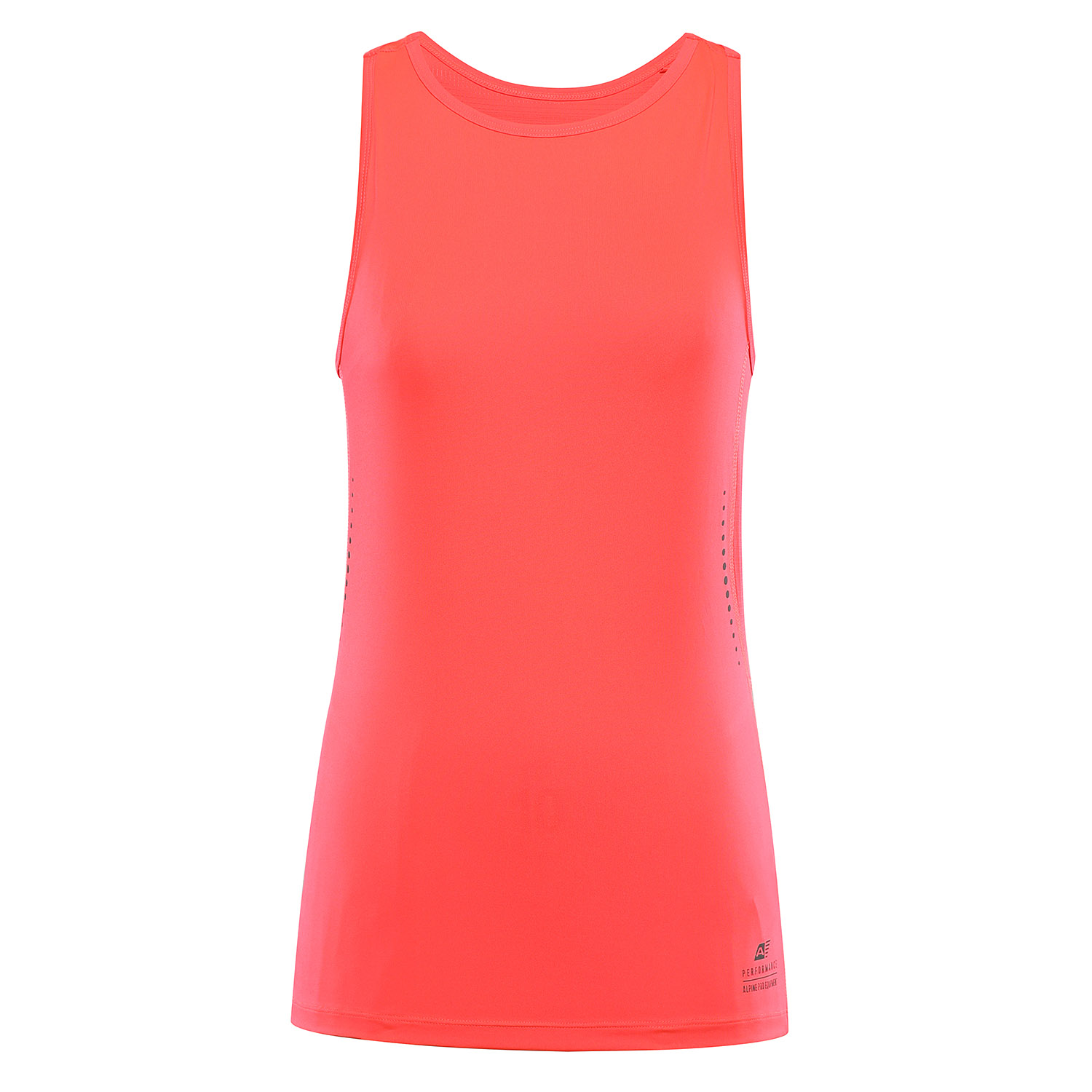 Women's Quick-drying Tank Top ALPINE PRO GELADA Diva Pink