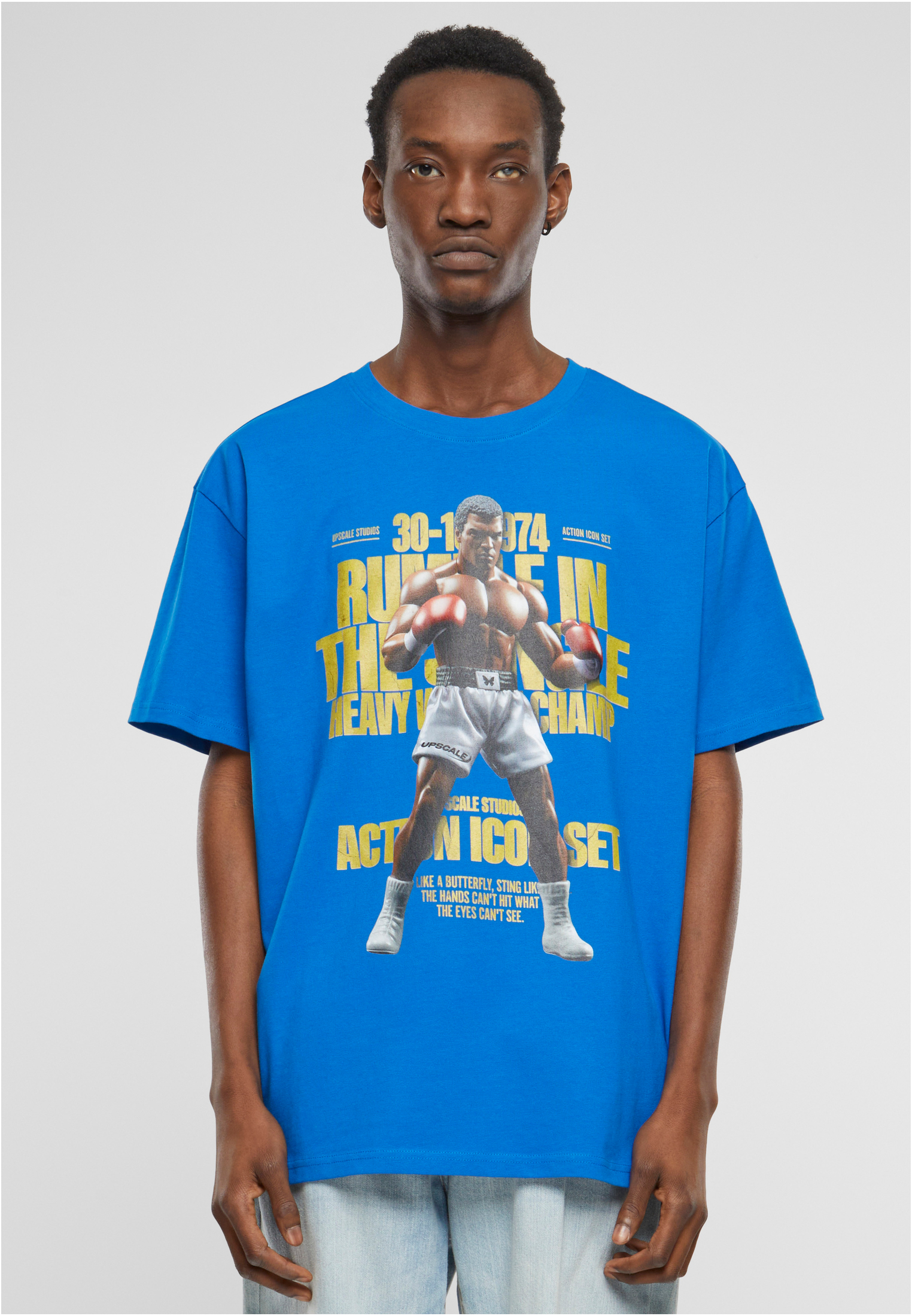 Men's T-shirt Rumble Blue