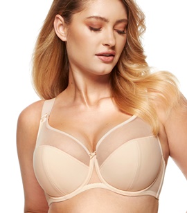 Women's semi-reinforced bra Zara/B3 GORTEX - beige