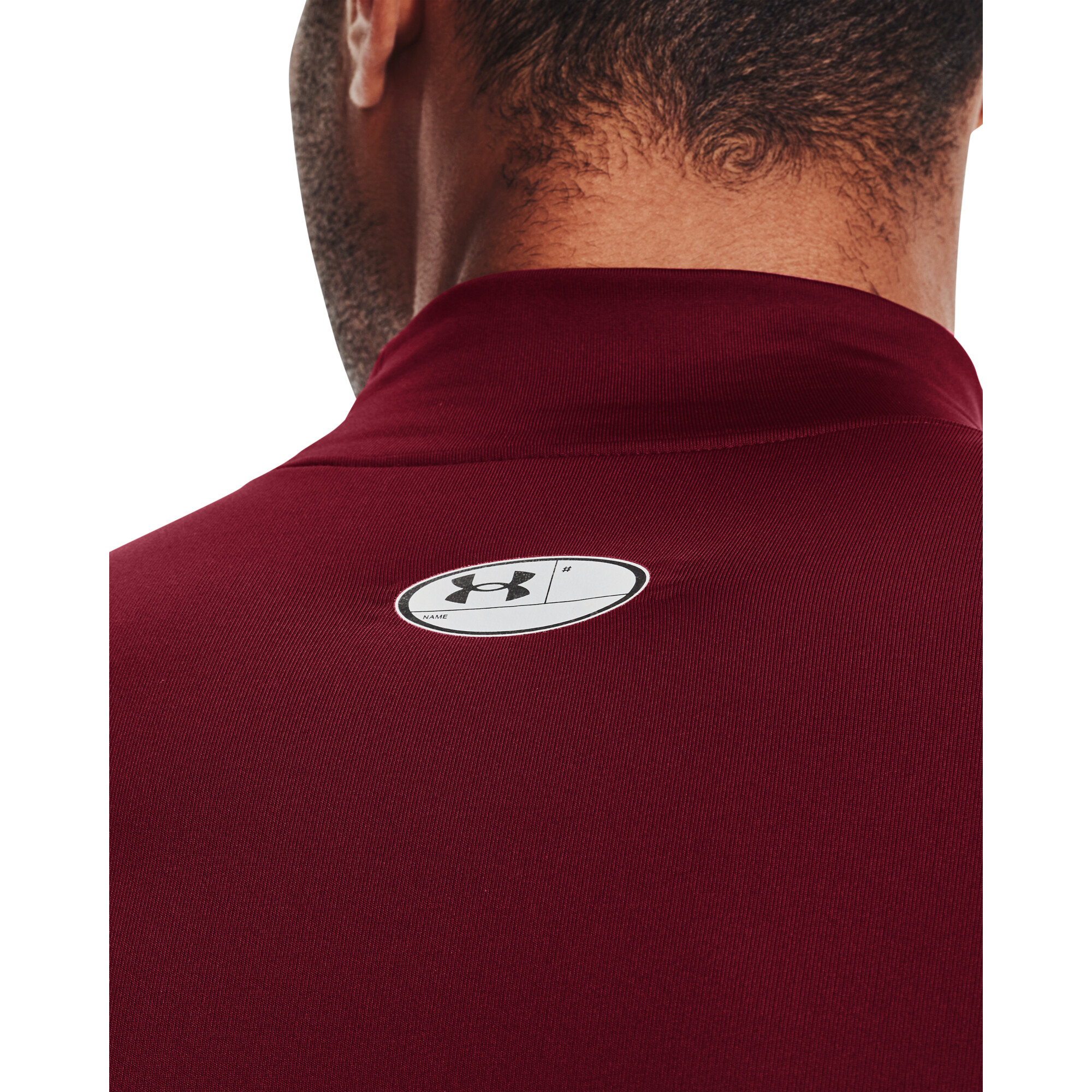 UA CG Armour Comp Mock-RED