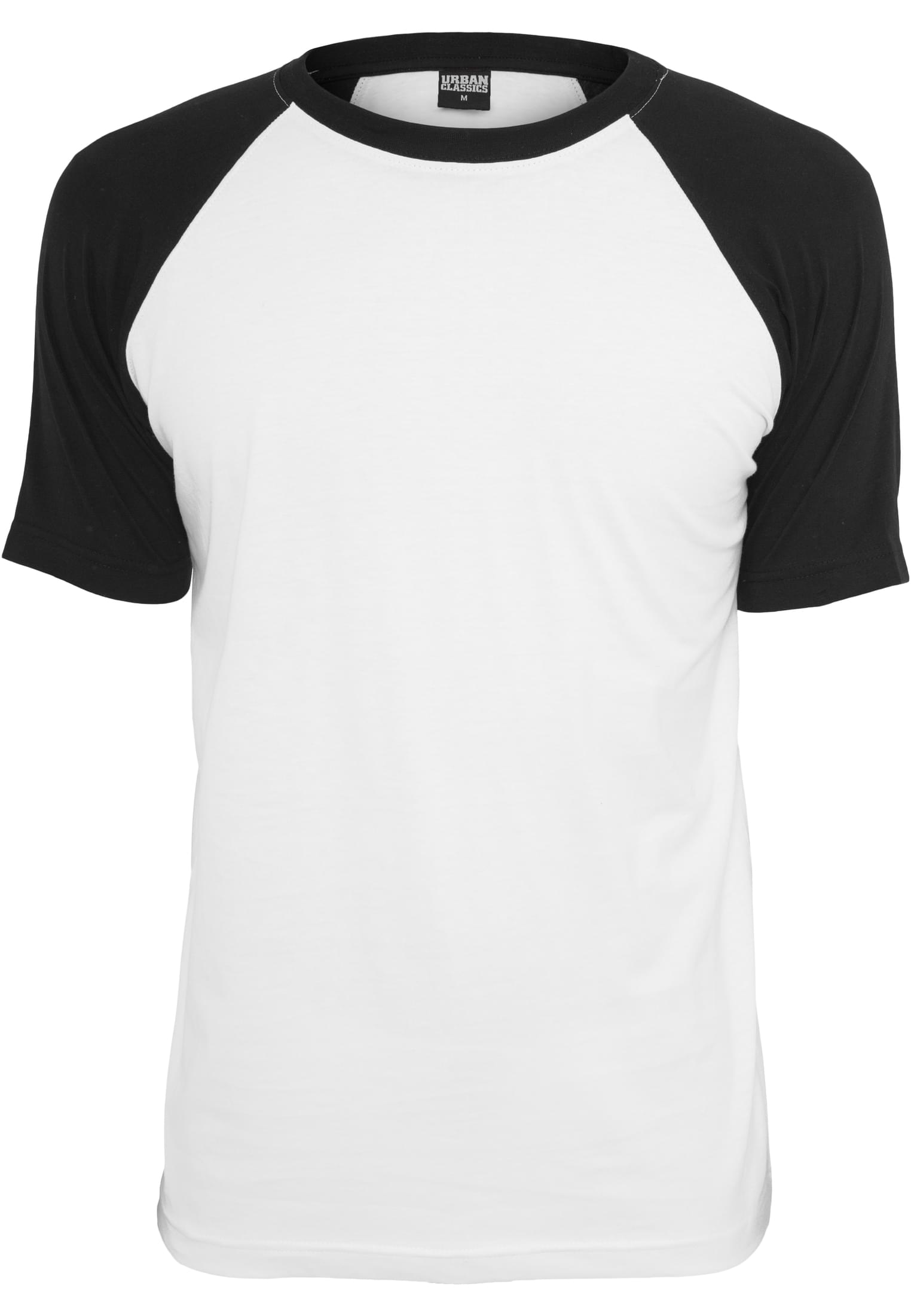 Raglan Contrast Tee wht / blk
