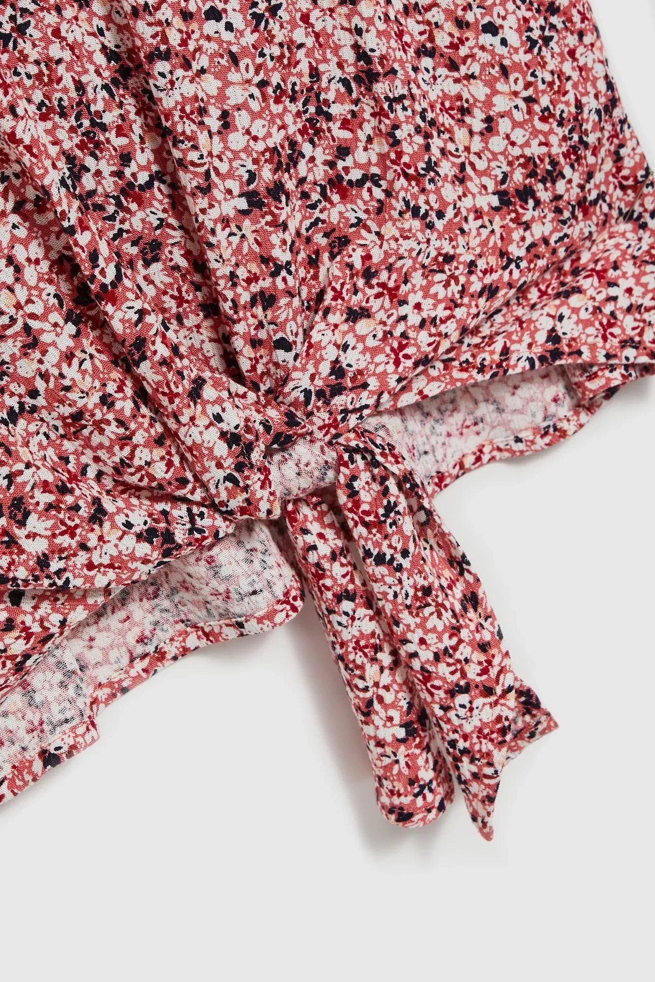 Ladies' patterned blouse MOODO - pink