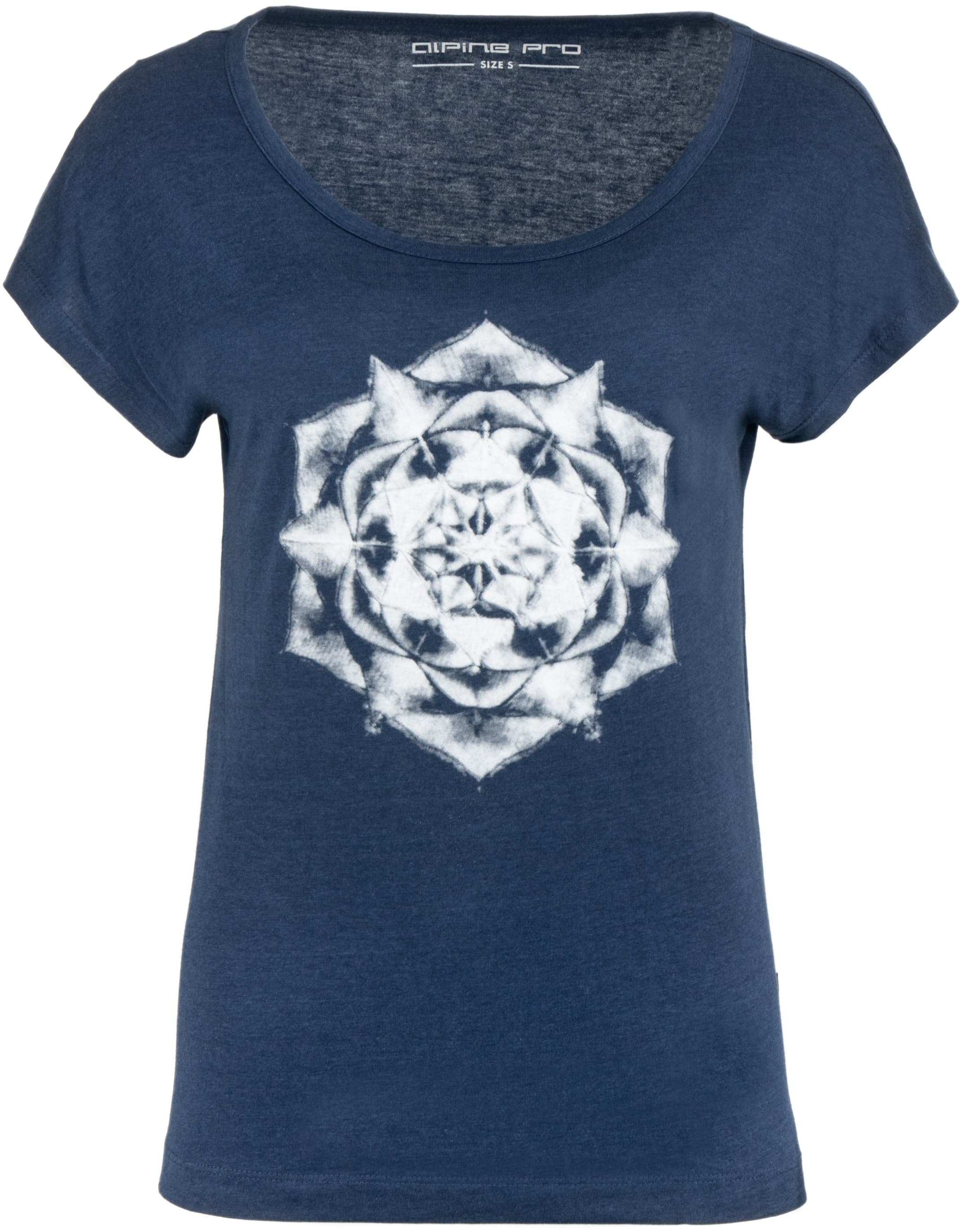 Women's T-shirt ALPINE PRO CLETA Mood Indigo