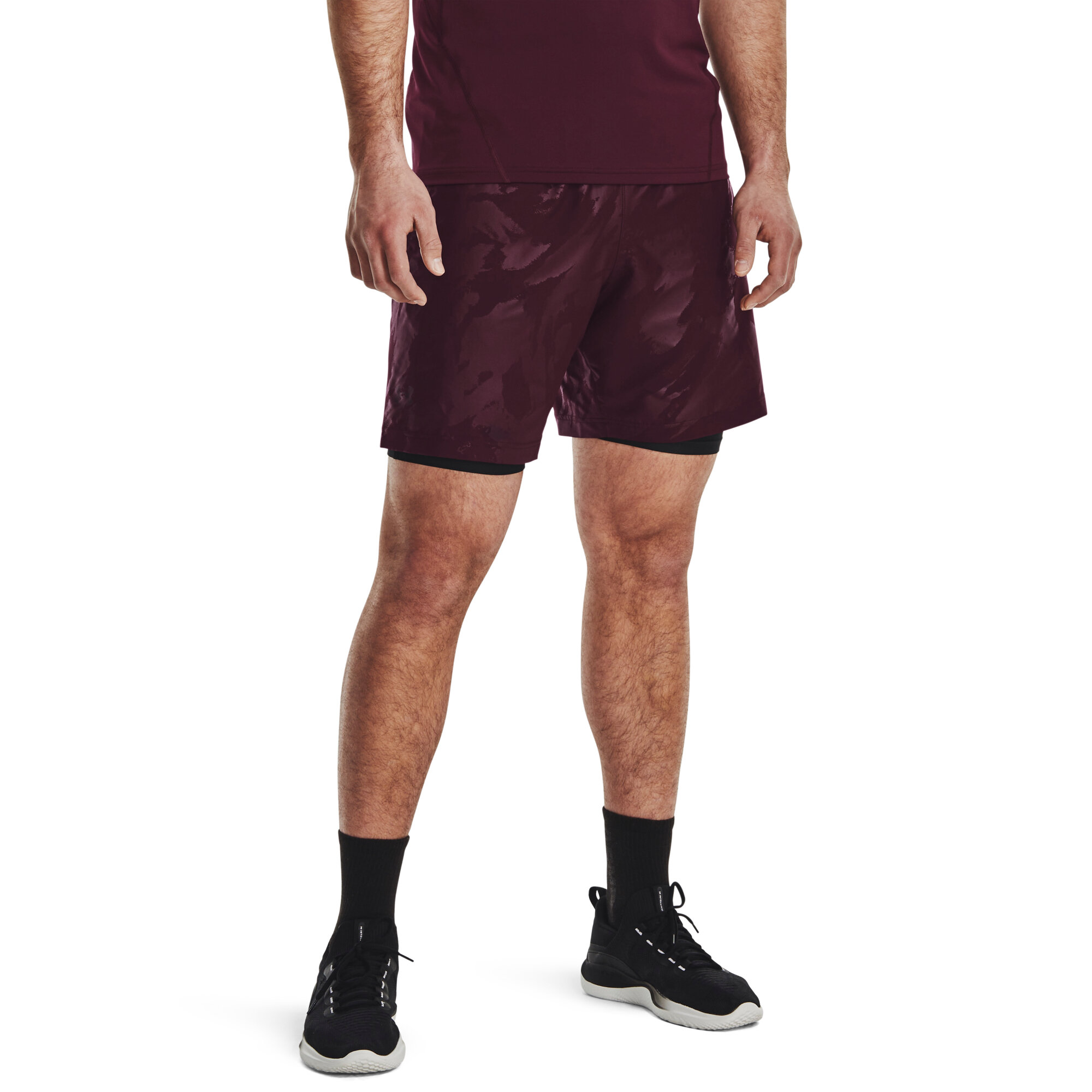 Mens shorts Under Armour Woven Emboss Short