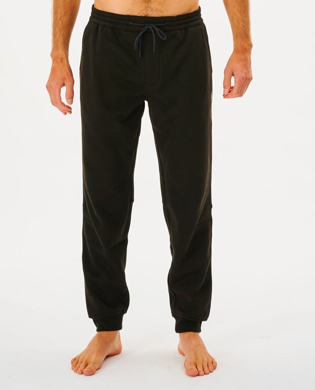 Tepláky Rip Curl ANTI SERIES DEPARTED TRACKPANT Black