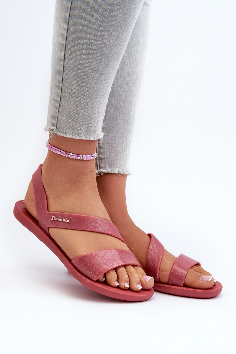 Dámské sandály s třpytkami Ipanema Vibe Sandal Fem Pink