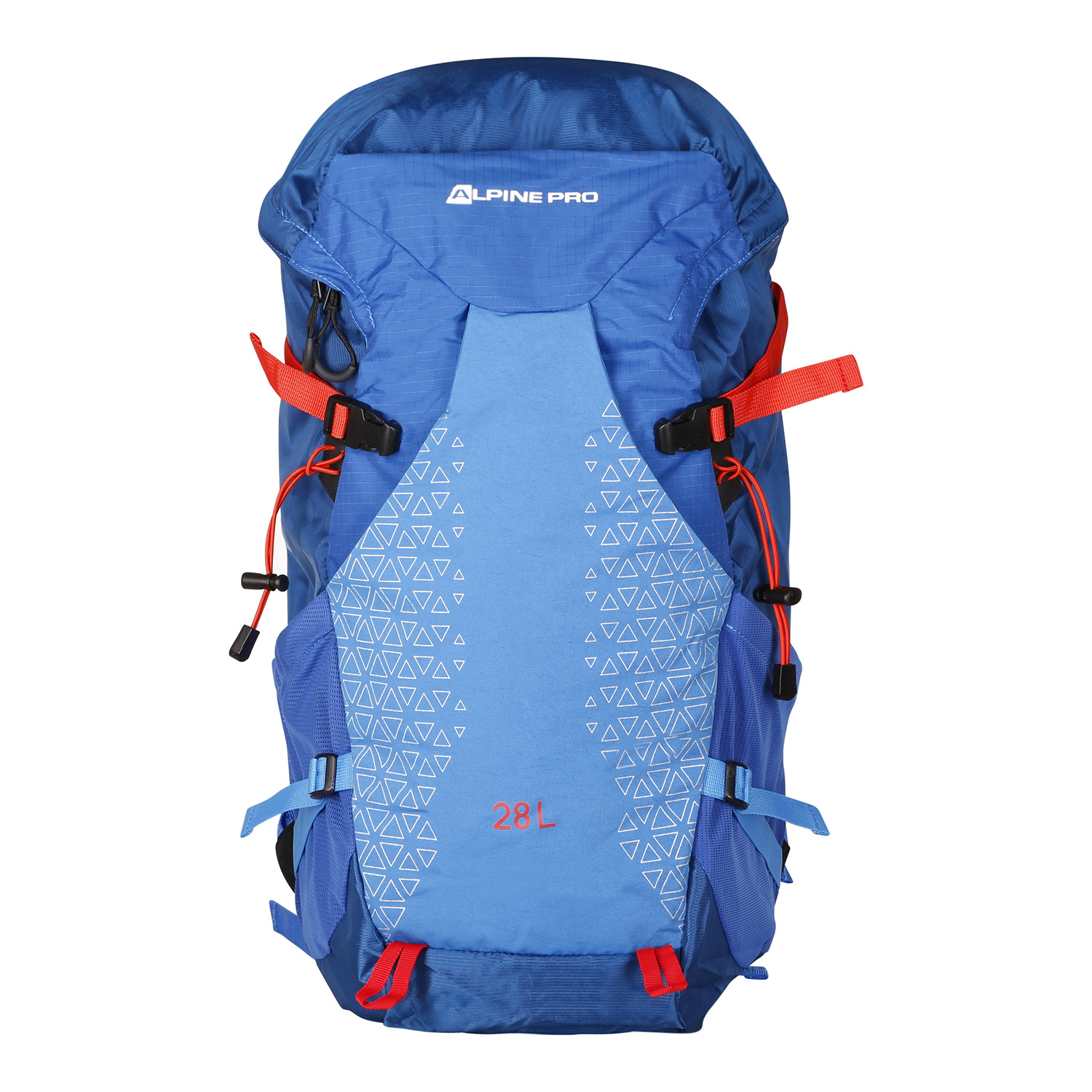 Outdoor Backpack 28l ALPINE PRO MENTE Electric Blue Lemonade