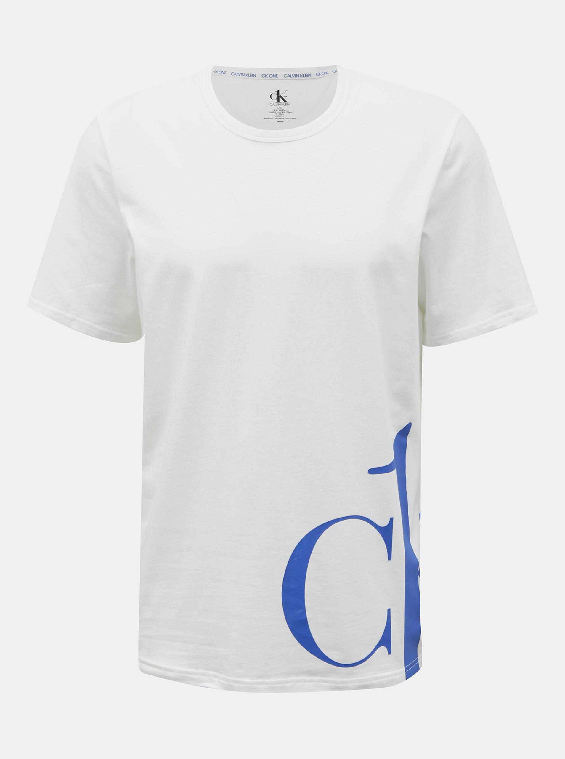 Men's T-shirt Calvin Klein white (NM1904E-KLO)