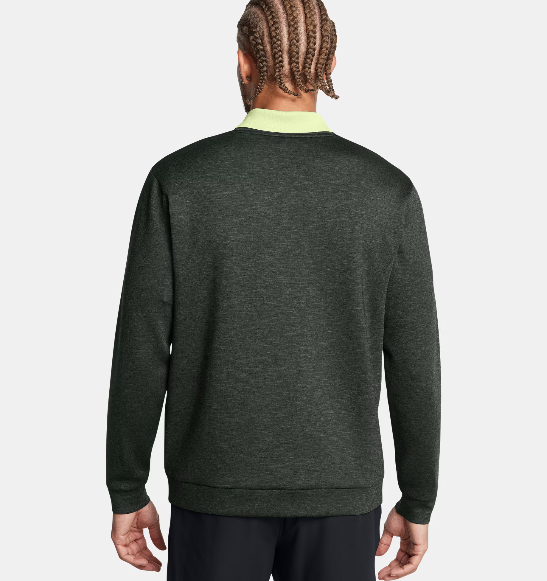 UA Drive Midlayer Crew-GRN