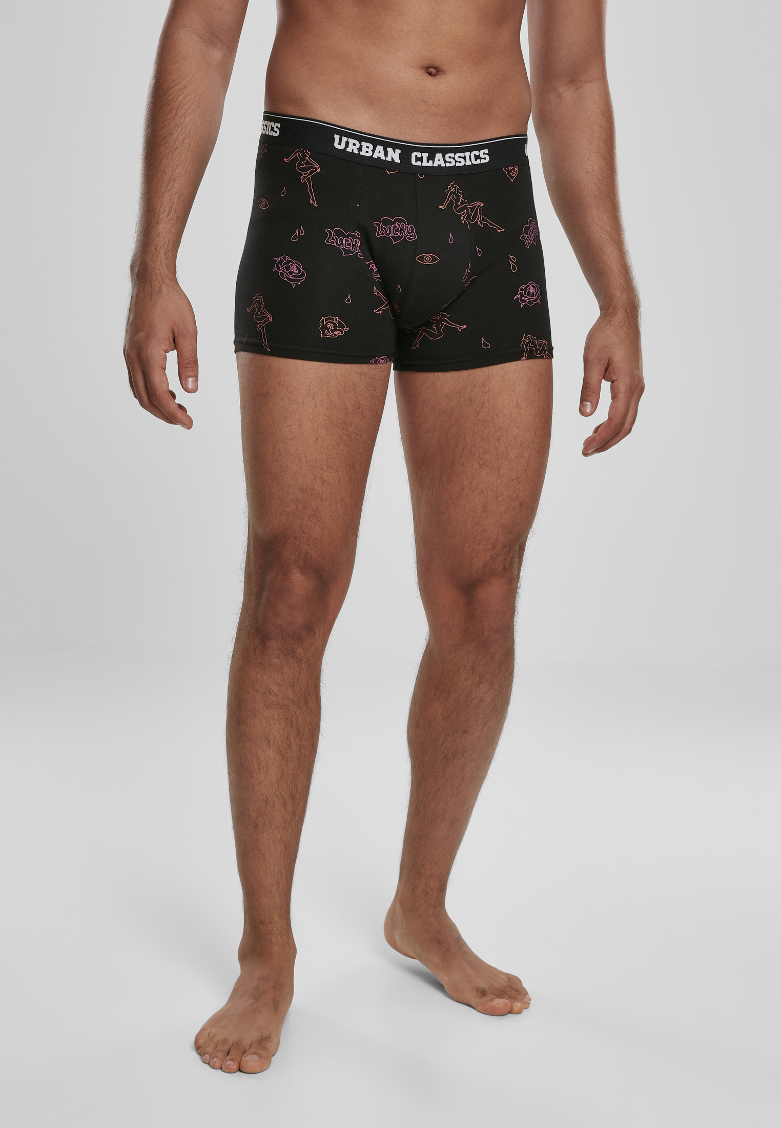 Boxer Shorts 3-Pack Angle/Funky AOP/Black