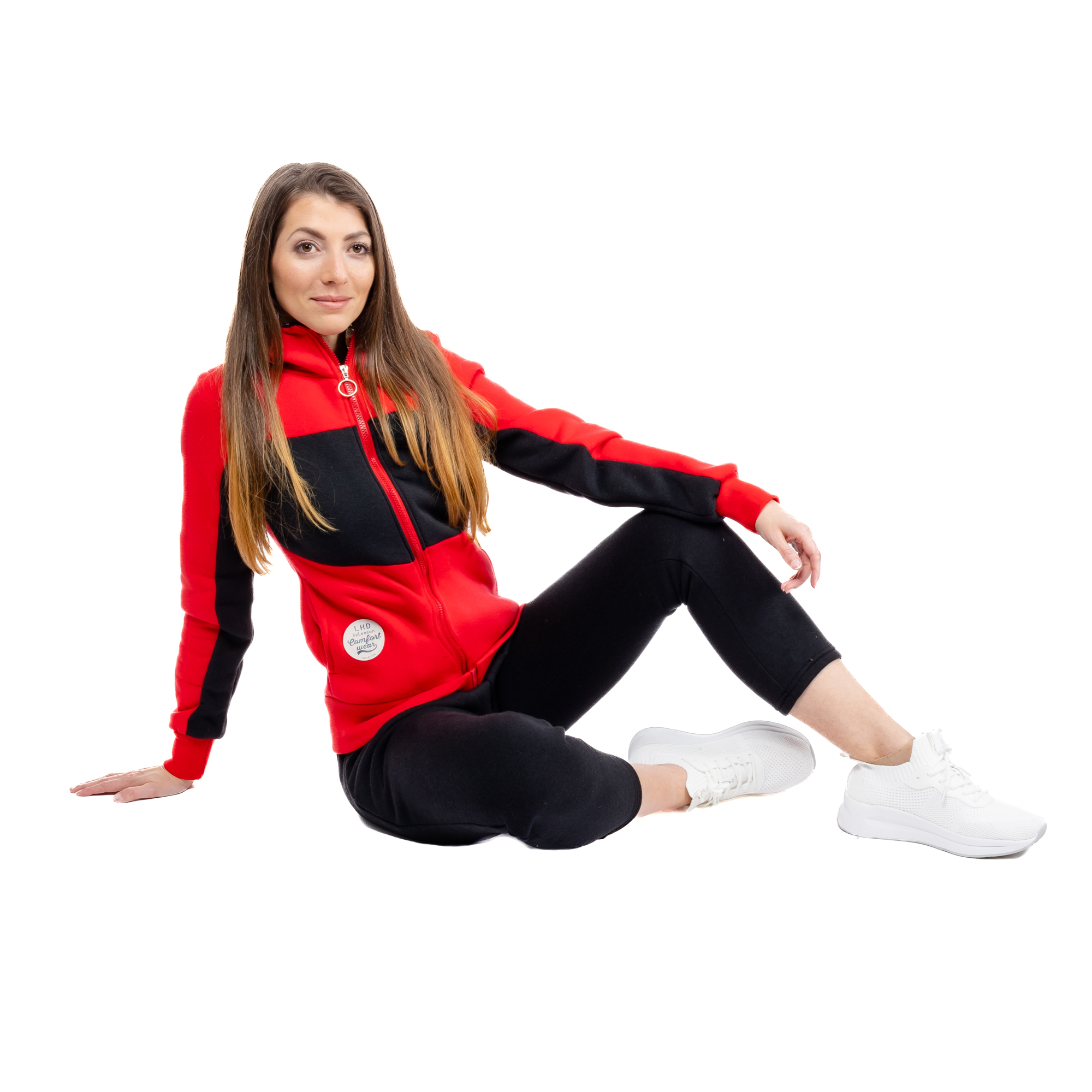 Women&#039;s tracksuit GLANO - red