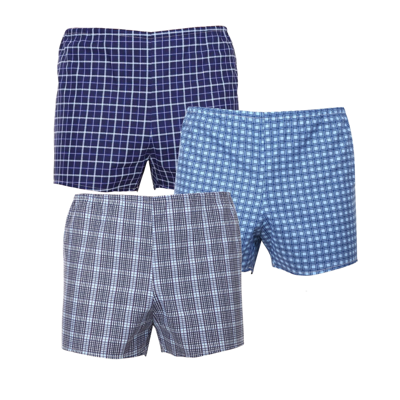 3PACK classic men's shorts Foltýn oversize multicolor