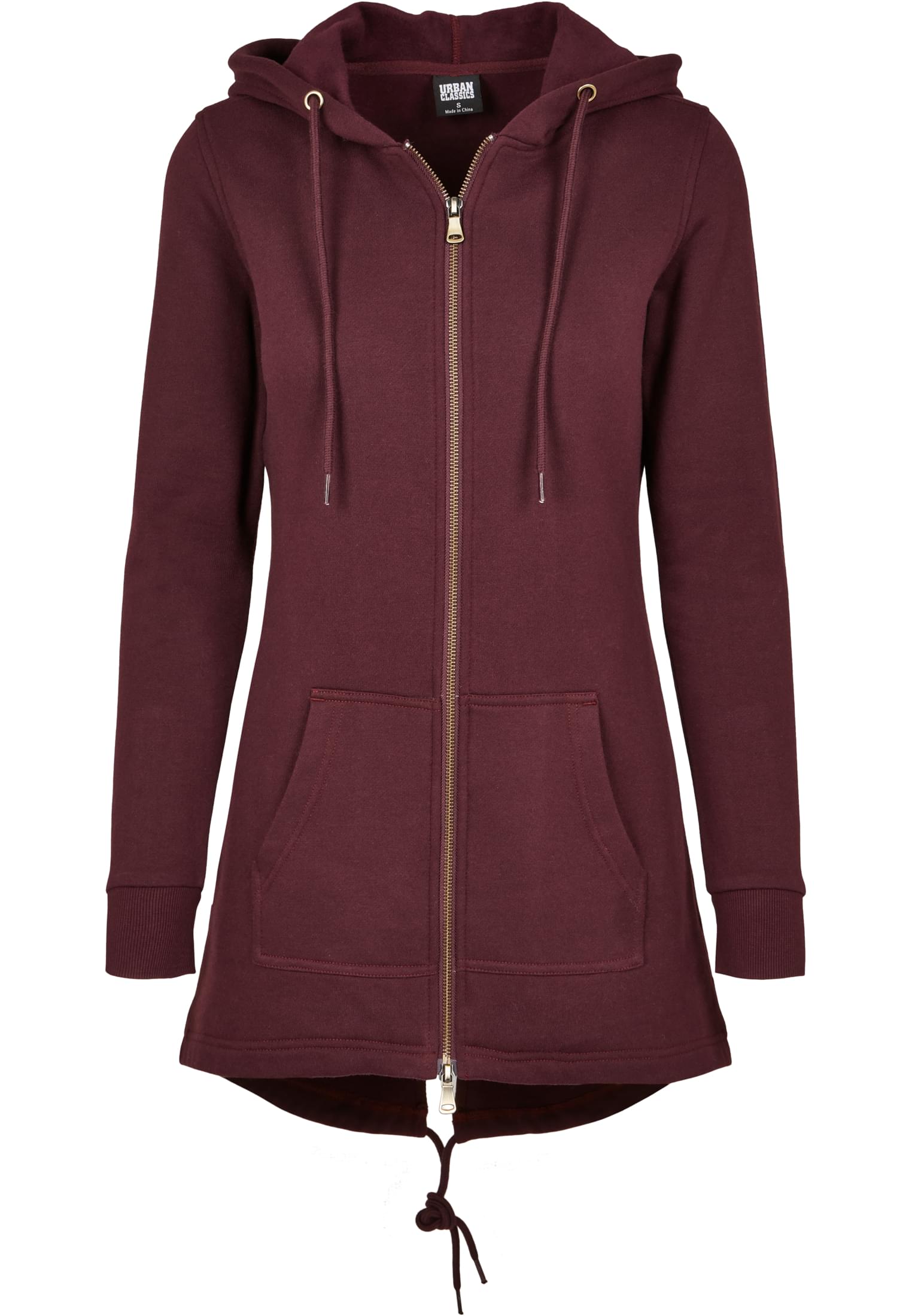 Women's Sweat Parka Redwine