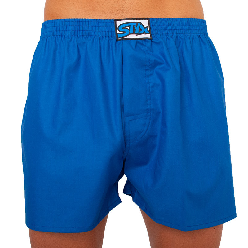 Men's Shorts Styx Classic Rubber Blue