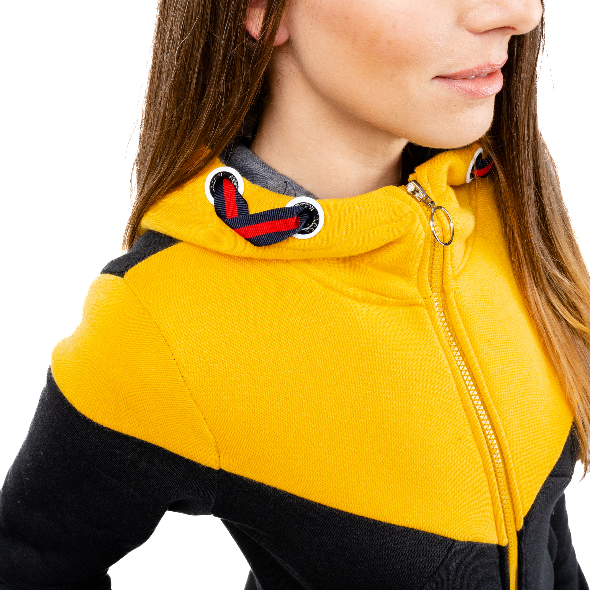 Women&#039;s tracksuit GLANO - black/yellow