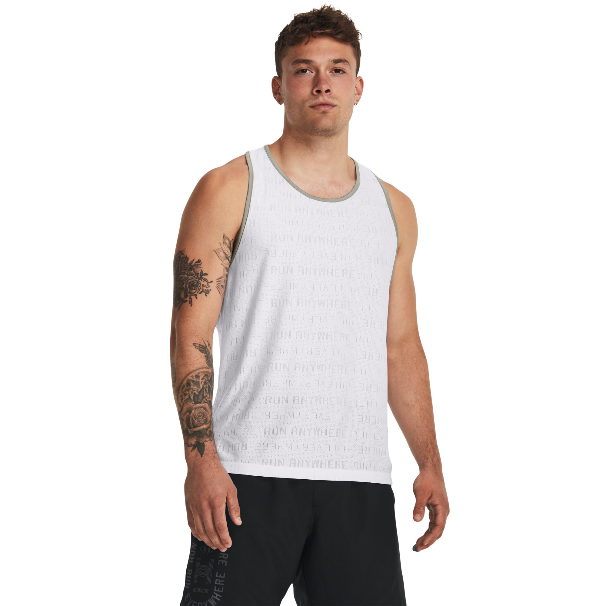 Men's running tank top Under Armour Run Everywhere Singlet