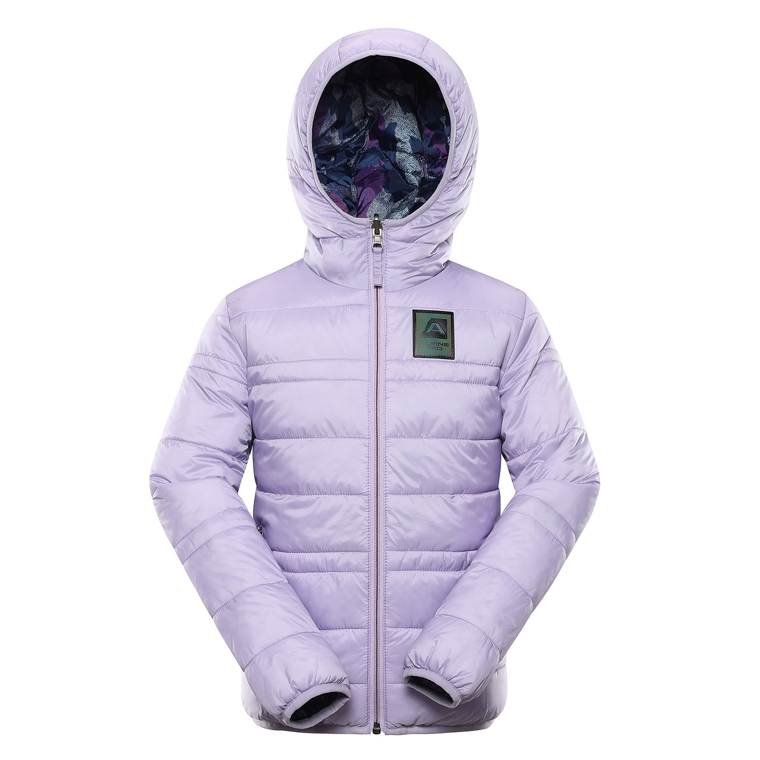 Children's double-sided jacket hi-therm ALPINE PRO EROMO pastel lilac variant pd
