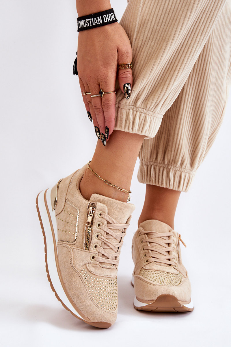 Women's sneakers Kesi Beige