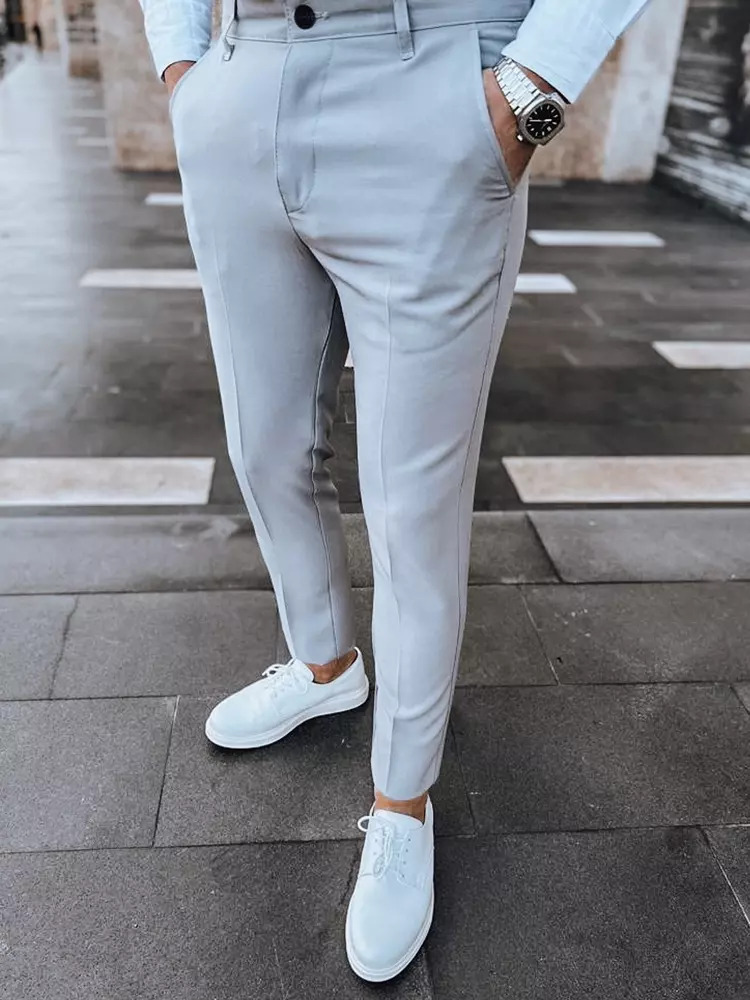 Light grey men's trousers Dstreet