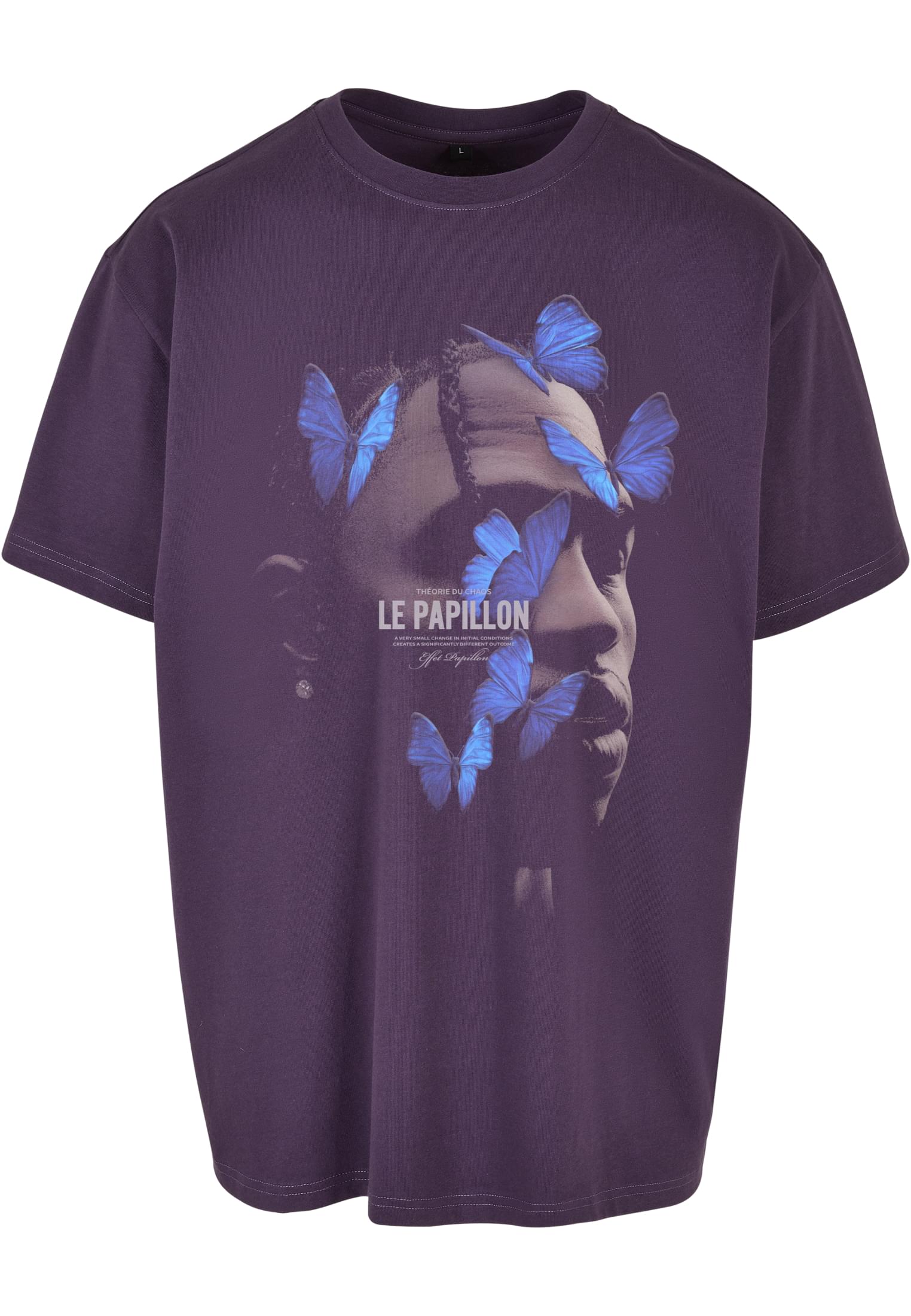 Le Papillon Oversize Tee Purplenight